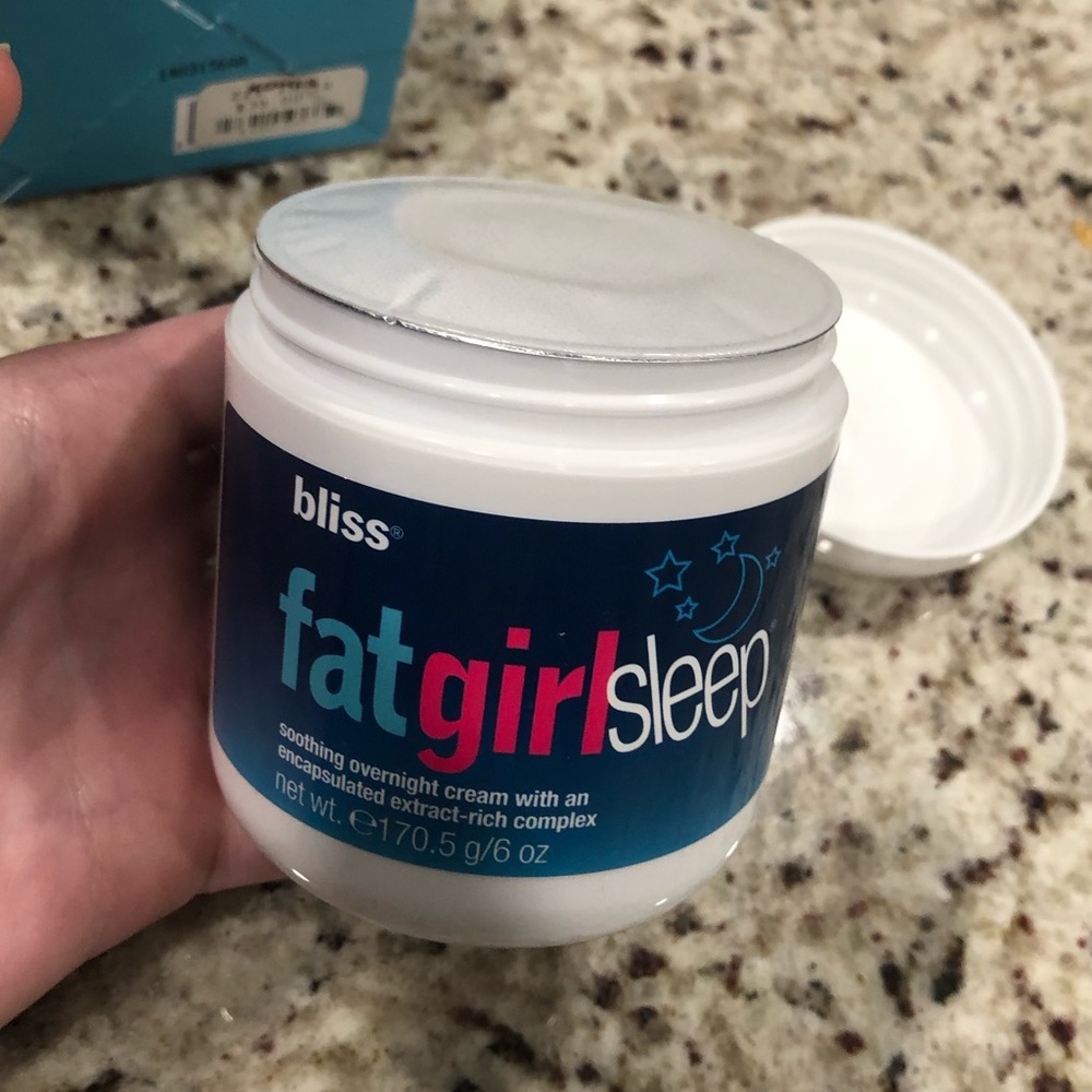 Fat girl sleep
